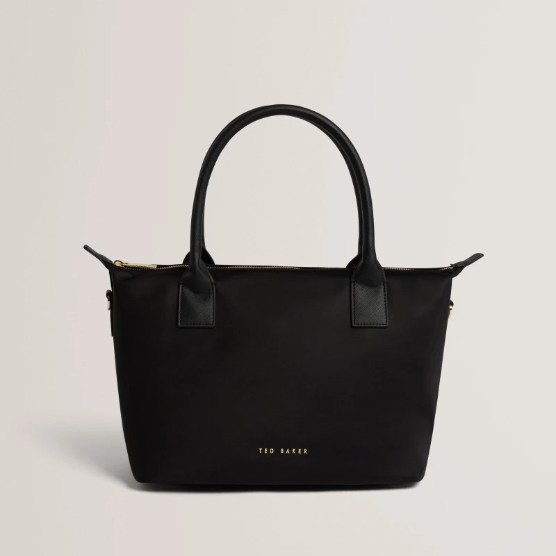 Image of Ted Baker Ted Nylon Tote Bag Ld63 Black female One Size