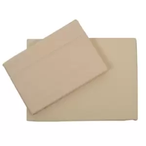 Image of Belledorm 400 Thread Count Egyptian Cotton Fitted Sheet, Super King, Cream