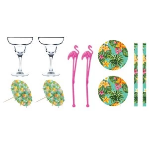 Image of The Vintage Company Margarita Cocktail Glasses - Set of 2