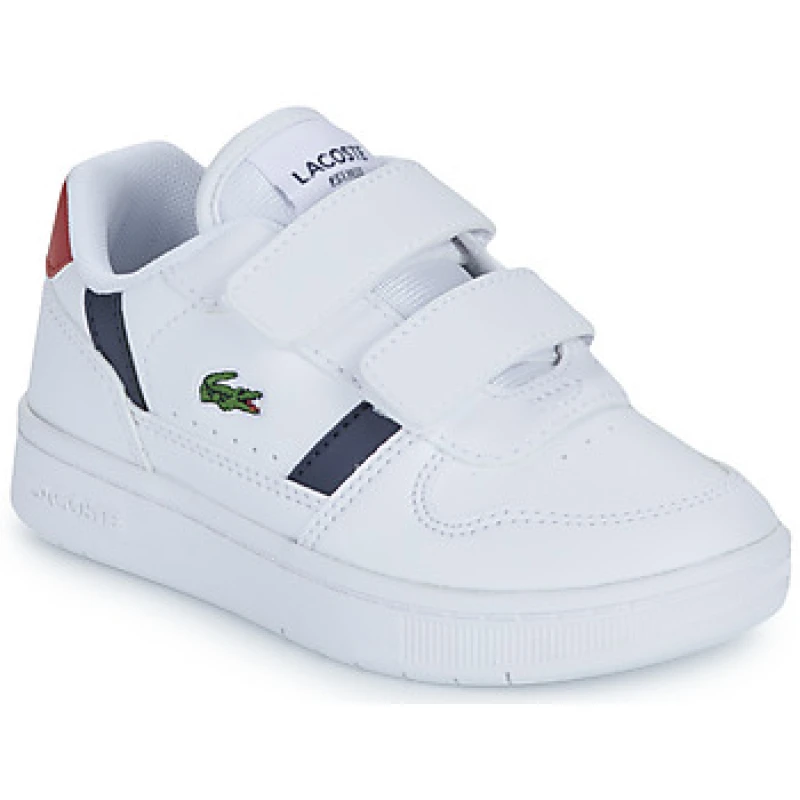 Image of Lacoste white & green t-clip set Toddler trainers White & Green UK 4 (EU 20)