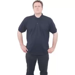 Image of Sitesafe 65/35 XXXL Navy Polo Shirt