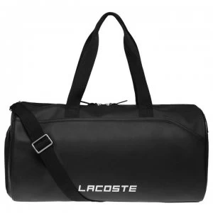 Image of Lacoste Lacoste Gym Roll Duffle Bag - Black 000