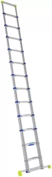 Image of Werner Telescopic 3.8m Aluminium Extension Ladder