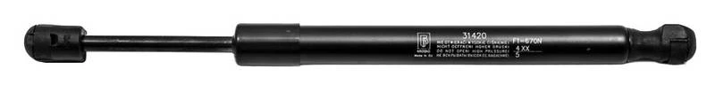 Image of FA KROSNO 23164 Tailgate strut Rear, Extention Force: 490N Gas Spring,boot (219)