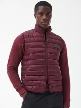 Image of Barbour International Tourer Reed Padded Gilet - Red