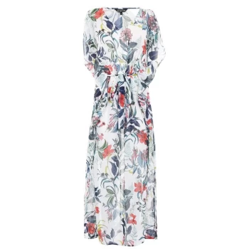 Image of Biba Maxi Tie Kaftan - Fiery Jungle