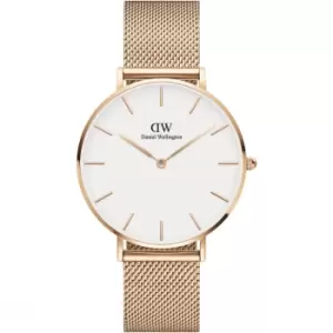 Image of Daniel Wellington Petite Melrose Watch with white dial