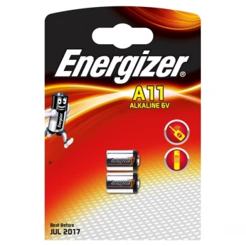 Image of Eveready Energizer A11/E11A Alkaline Card
