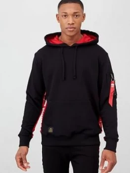 Image of Alpha Industries Alpha Industries Rbf Tape Inlay Overhead Hoodie