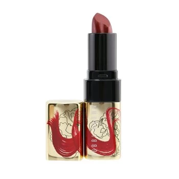 Image of Bobbi Brown Luxe Metal Lipstick (Stroke Of Luck Collection) - # Red Fortune (A Warm Red) 3.5g/0.12oz