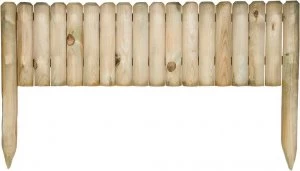 Image of Wickes Easy to Fix Timber Border Edging - 300 x 1000 mm