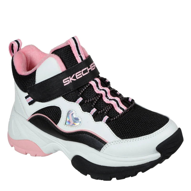 Image of Skechers Kozmiks1.0 Blk/Wht/Pink unisex 4 (37)