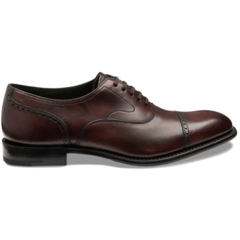 Image of Loake Hughes Oxford Shoes - Red
