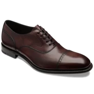 Image of Loake Mens Hughes Shoe Burgundy 10