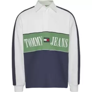 Image of Tommy Jeans Tjm Ovz Archive Rugby - Blue