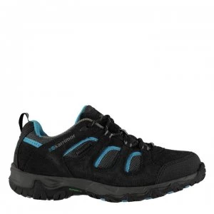 Image of Karrimor Mount Low Walking Shoes Childrens - Black/Blue