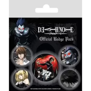 Image of Death Note - Characters Badge Pack