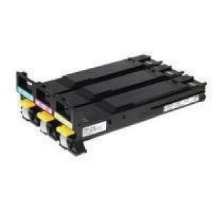 Image of Konica Minolta Black Laser Toner Ink Cartridge High Capacity Pack of 3 A06VJ53