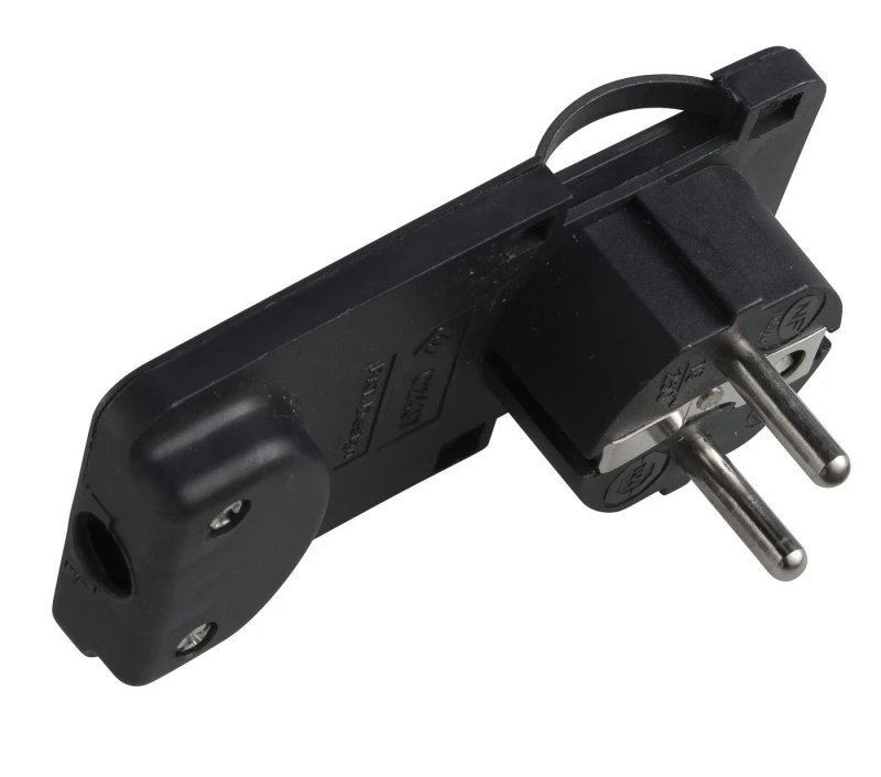 Image of Microconnect PESCHPLUG-B power plug adapter Type F Black