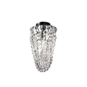 Image of Cascade Designer Crystal Surface Mounted Spotlight Polished Chrome, 1x G9
