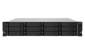 Image of Qnap Ts-1232PXU-Rp-4G - 12 Bay Rack Enclosure - 4GB Ram