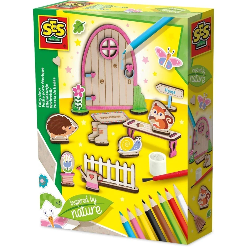 Image of SES Creative Fairy door - Inspired by nature Multi unisex One Size
