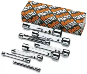 Image of Beta Tools 930/S8 8pc Hvy Duty Dbl End BiHex Tubular Socket Wrench Set 009300081