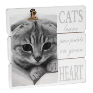 Image of Message Clip Frame Cats