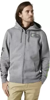 Image of FOX Kawi Zip Hoodie, grey, Size S, grey, Size S