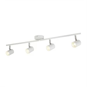 Image of Integrated LED 4 Light Spotlight Bar White