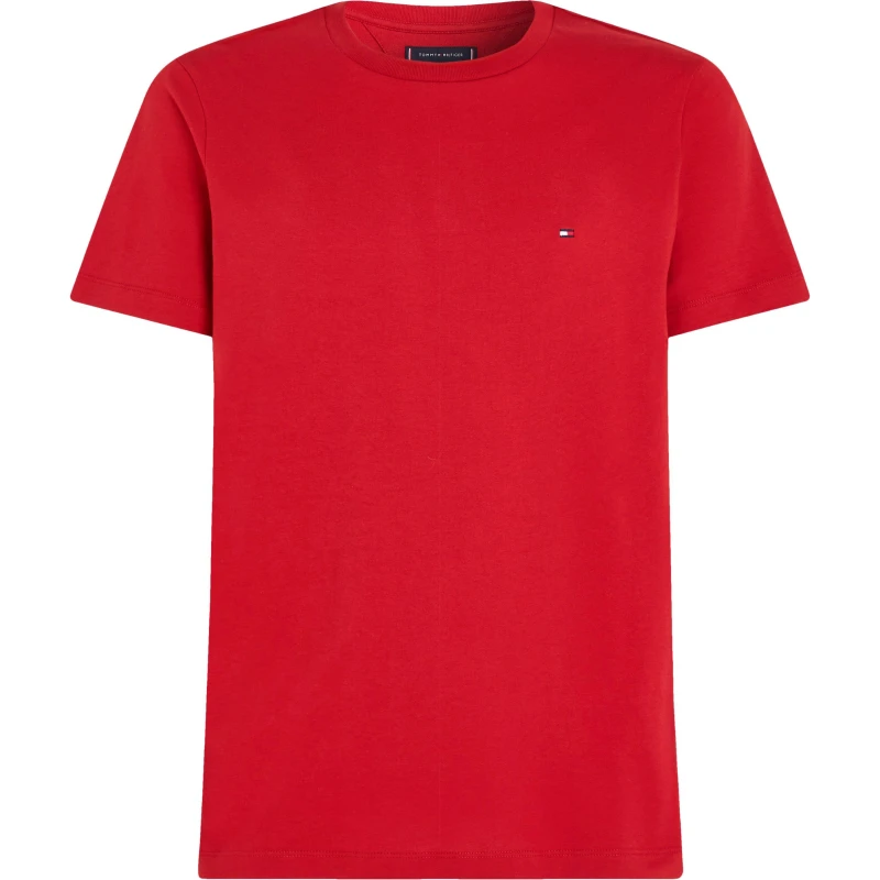 Image of Tommy Hilfiger Short-sleeved T-Shirt Dark Magma male S