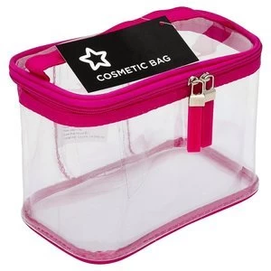 Image of Superdrug Clear PVC Vanity Bag