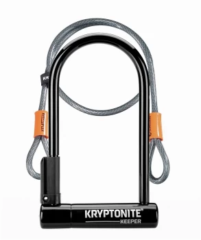 Image of Kryptonite Keeper Bike Lock with Flex Cable - 1.2m