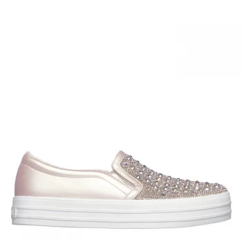 Image of Skechers Double Up Trainers - Pink