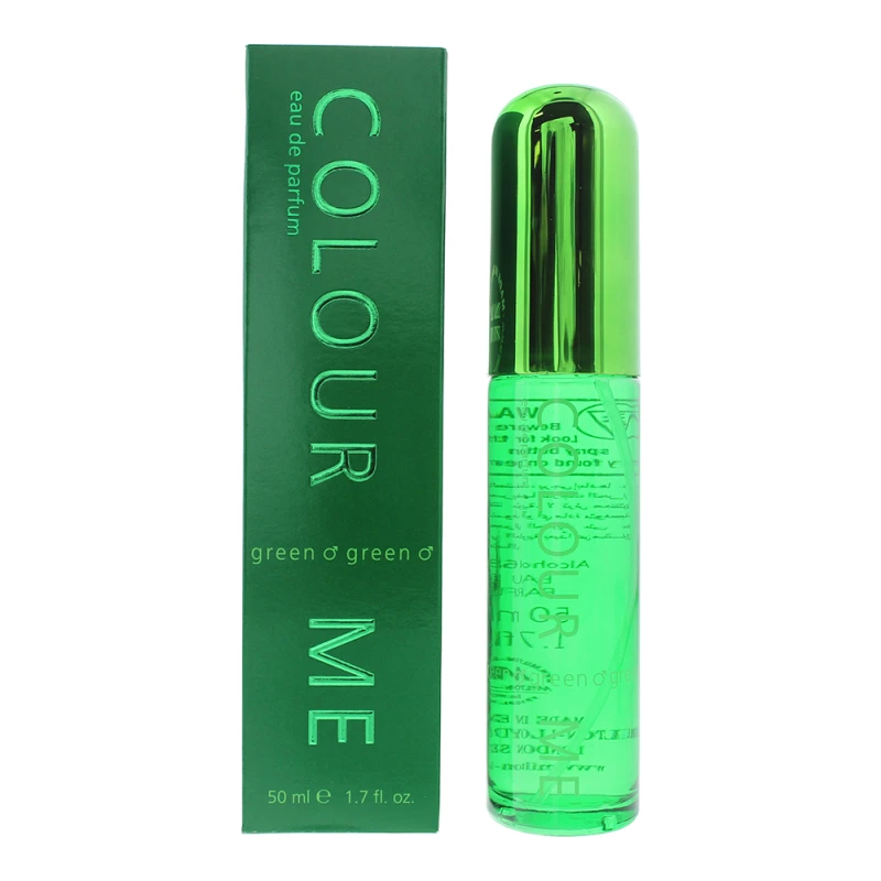 Image of Milton Lloyd Colour Me Homme Green Eau de Parfum 50ml