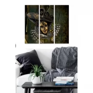 Image of MDF139252 Multicolor Decorative MDF Painting (3 Pieces)