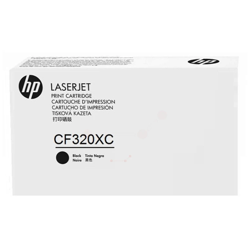Image of HP CF320XC/653X Toner cartridge Black Contract. 21K pages ISO/IEC 1979
