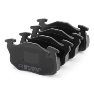 Image of RIDEX Brake pad set 402B0073 Brake pads,Brake pad set, disc brake RENAULT,PEUGEOT,CITROEN,CLIO I (B/C57_, 5/357_),SUPER 5 (B/C40_)