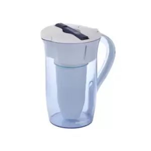 Image of ZeroWater 10 cup Round Pitcher (Grey/Blue)