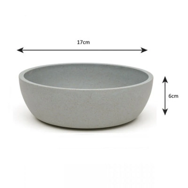 Image of Zoon FloorGrip Bamboo Bowl - 17cm - Sky Blue 8005047