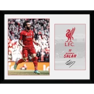 Image of Liverpool Salah 18/19 Framed Collector Print