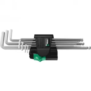 Image of Wera 950SPKL SM 7 Piece Magnetic Ballend Hex Key Set