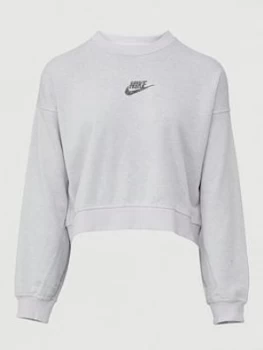 Image of Nike Nsw Crew Sweatshirt - Light Grey