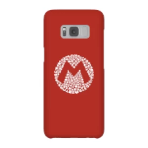 Image of Nintendo Super Mario Mario Items Logo Phone Case - Samsung S8 - Snap Case - Matte