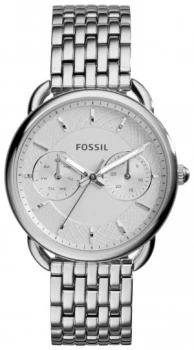 Image of Fossil Ladies Tailor ES3712 Silver Tone Chronograph Watch