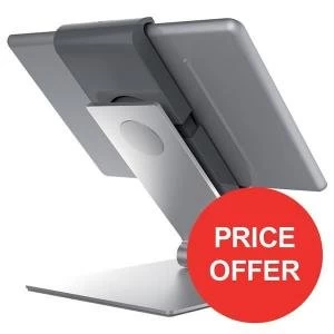 Image of Durable Tablet PC Stand Aluminium with FREE Cleaning Kit Apr jun 2018