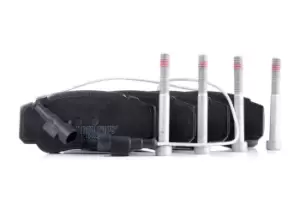 Image of RIDEX Brake pad set 402B1039 Brake pads,Brake pad set, disc brake NISSAN,RENAULT TRUCKS,Cabstar (F24M, F24W),NT400 CABSTAR (F24F)