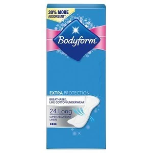 Image of Bodyform Extra Protection Panty Liner Long