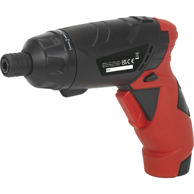 Image of Loops 26 PACK 3.6V Cordless Screwdriver Set - Compact Lightweight Driver - LED Light Multi