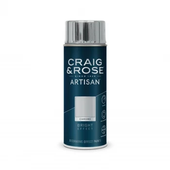 Image of Craig & Rose Artisan Chrome Bright Effect Spray Paint
